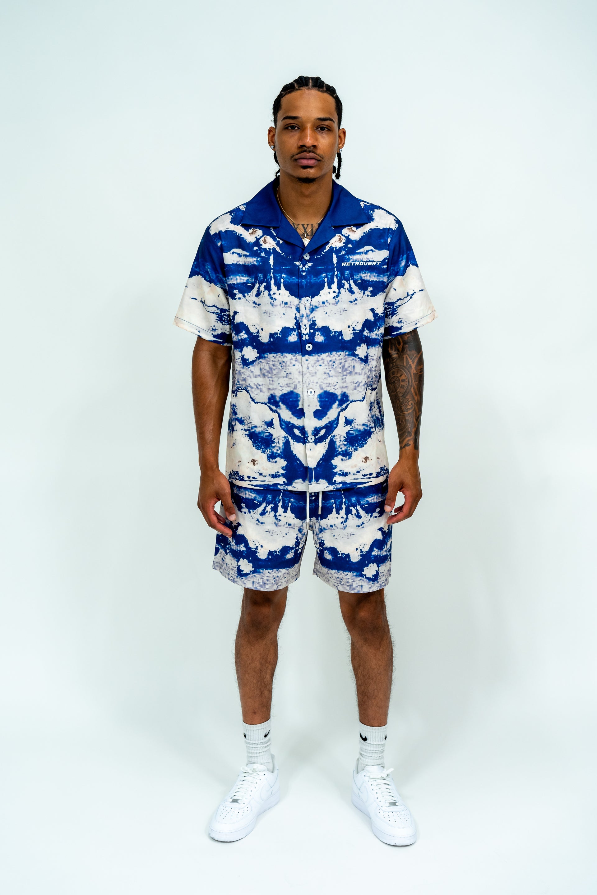 Dreamscape Button Up - BLUE