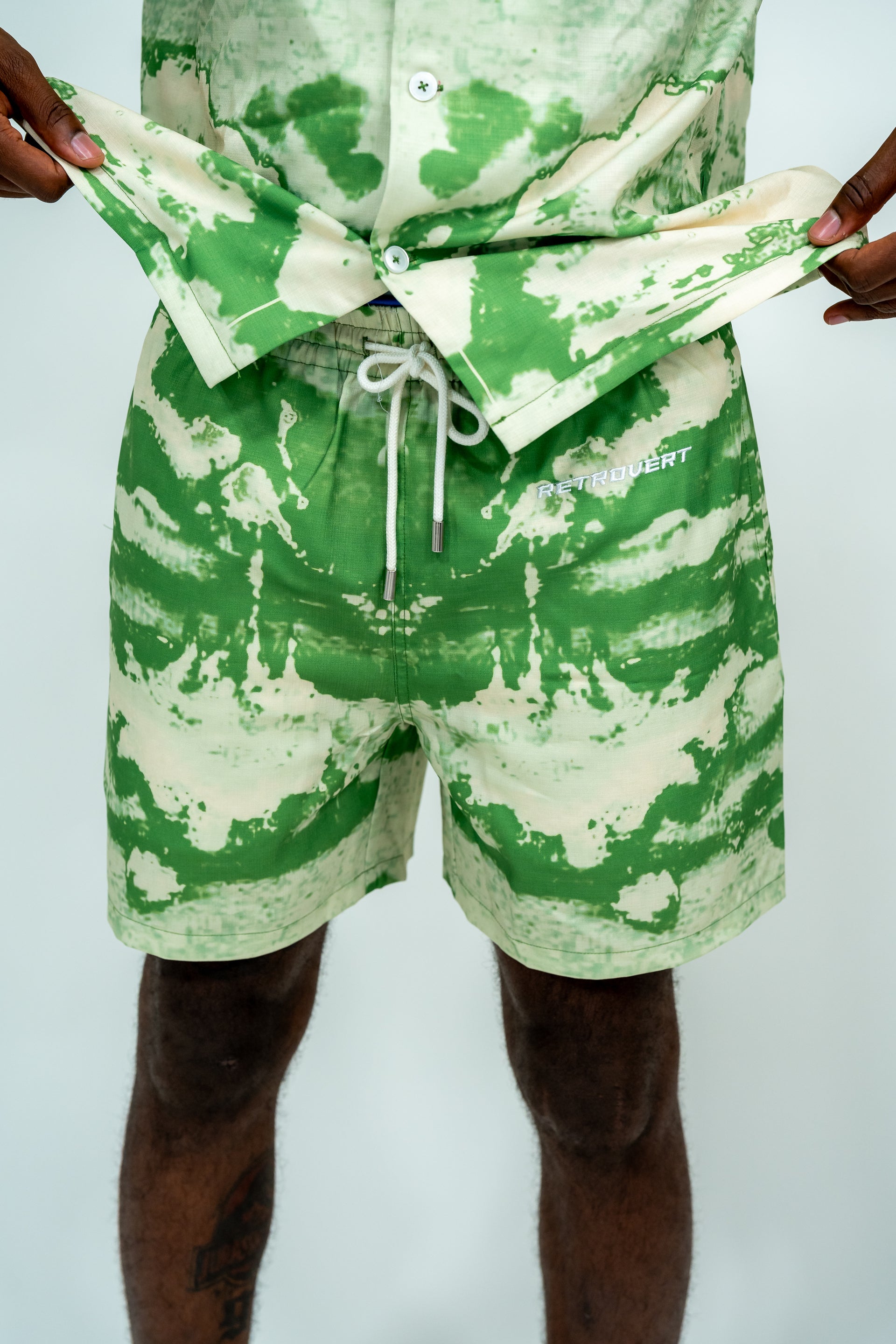 Dreamscape Shorts - Green