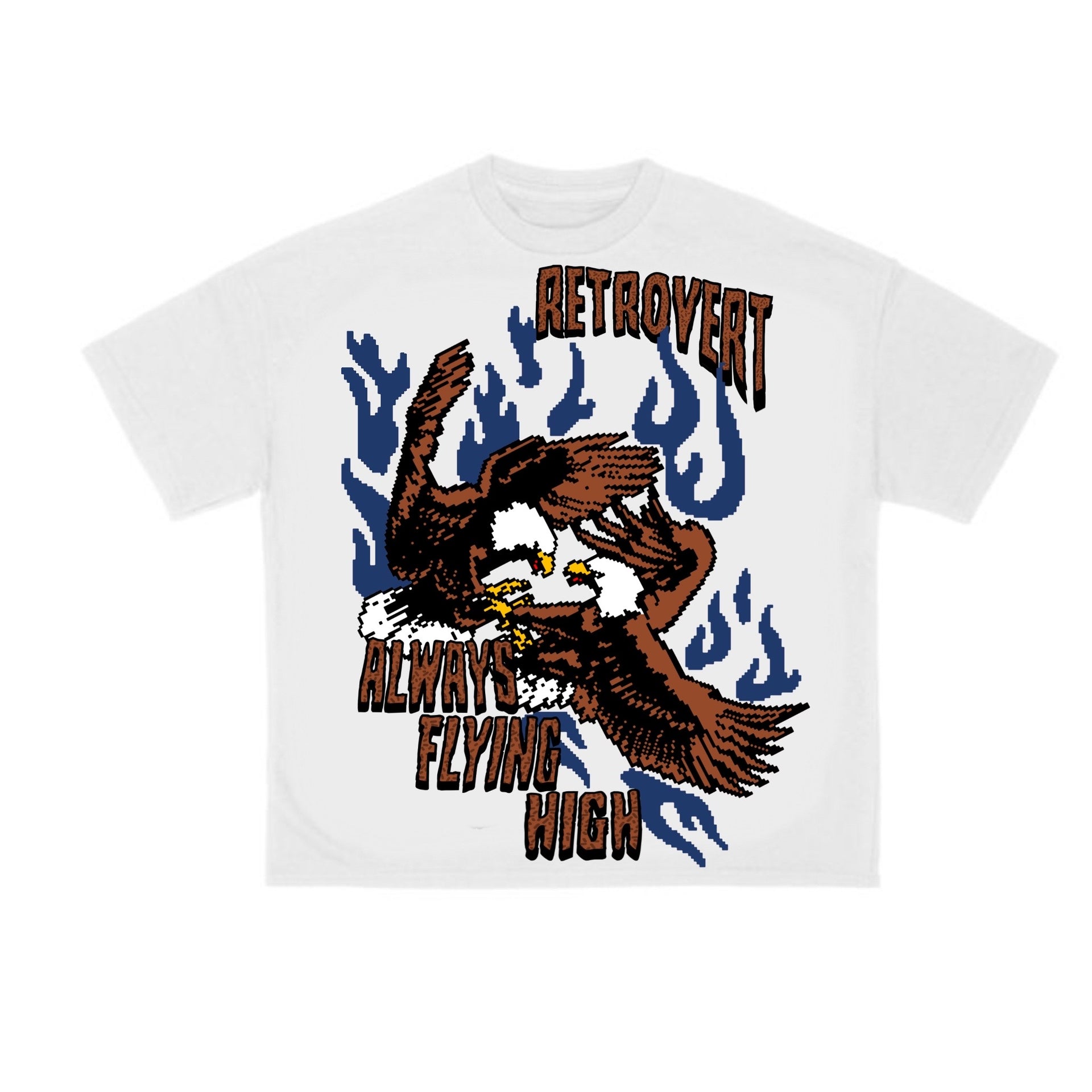 Navy Bird tee