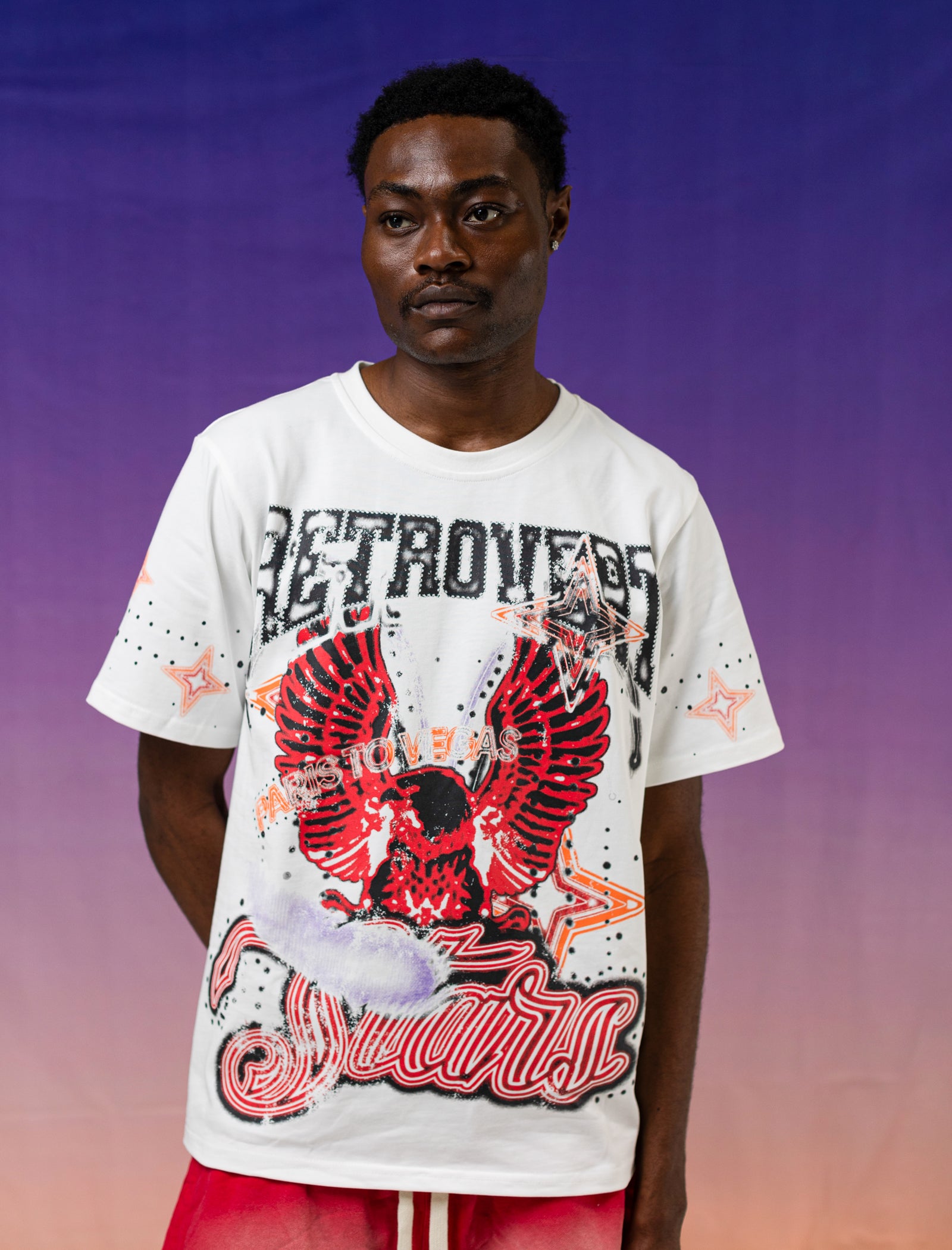 WHITE VERT CITY SHIRT