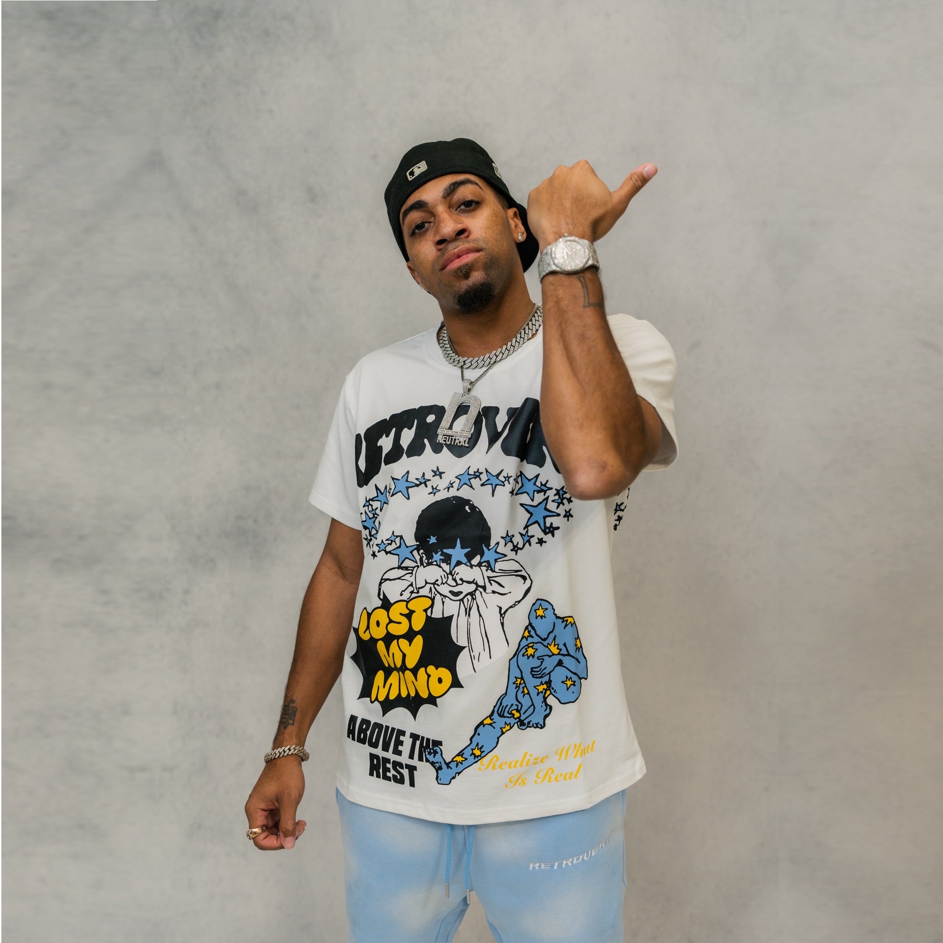 Blue Crybaby Tee