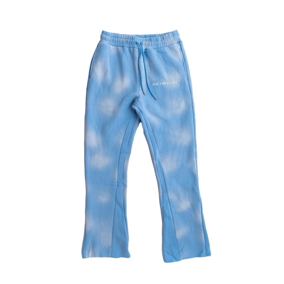 Flare Baby Blue Sweatpants RETROVERT