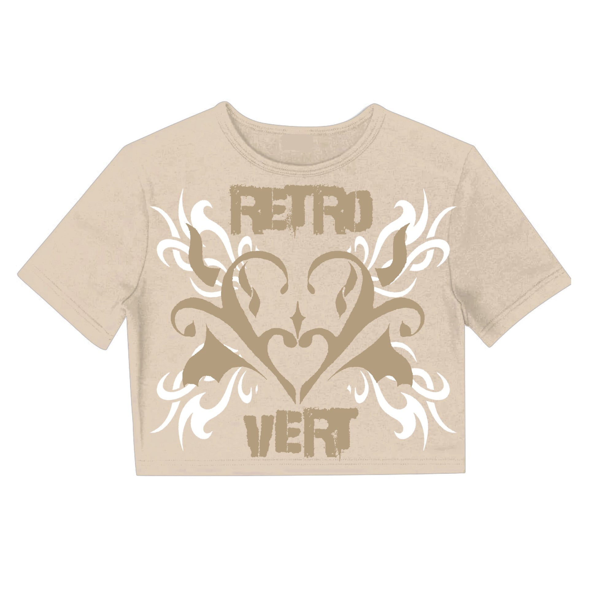 HEART BIKER TOP NUDE