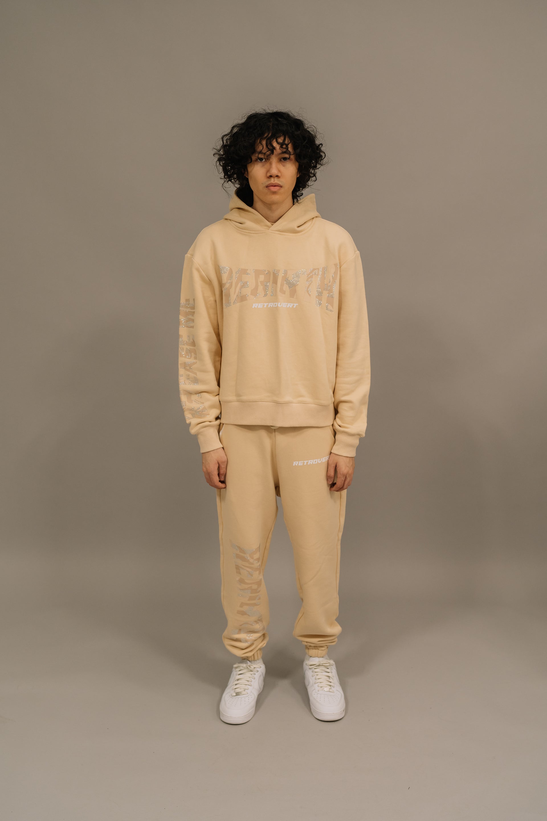 Rhinestone Rebirth Pants - Sail