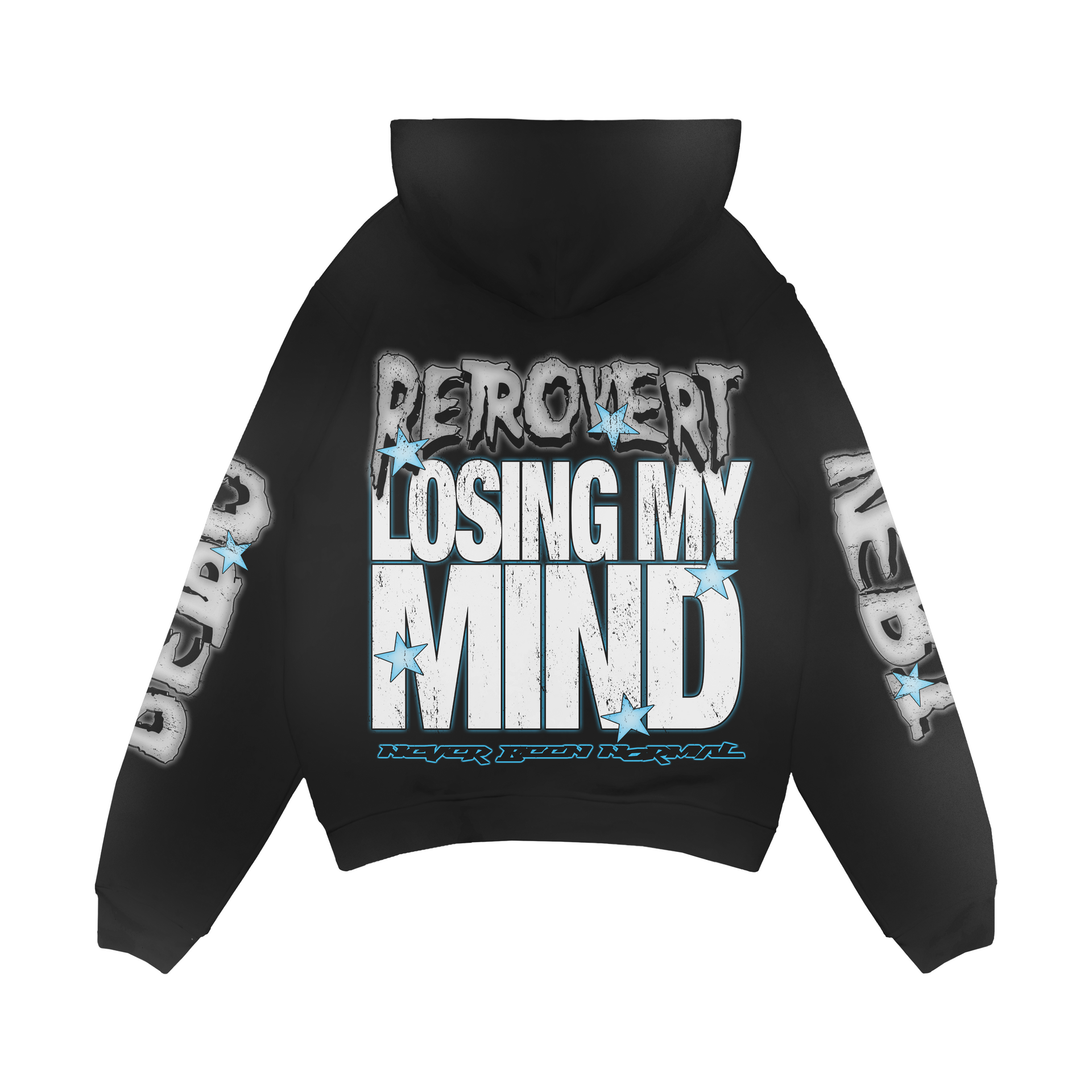 Star Eagle Hoodie - Blue/Black