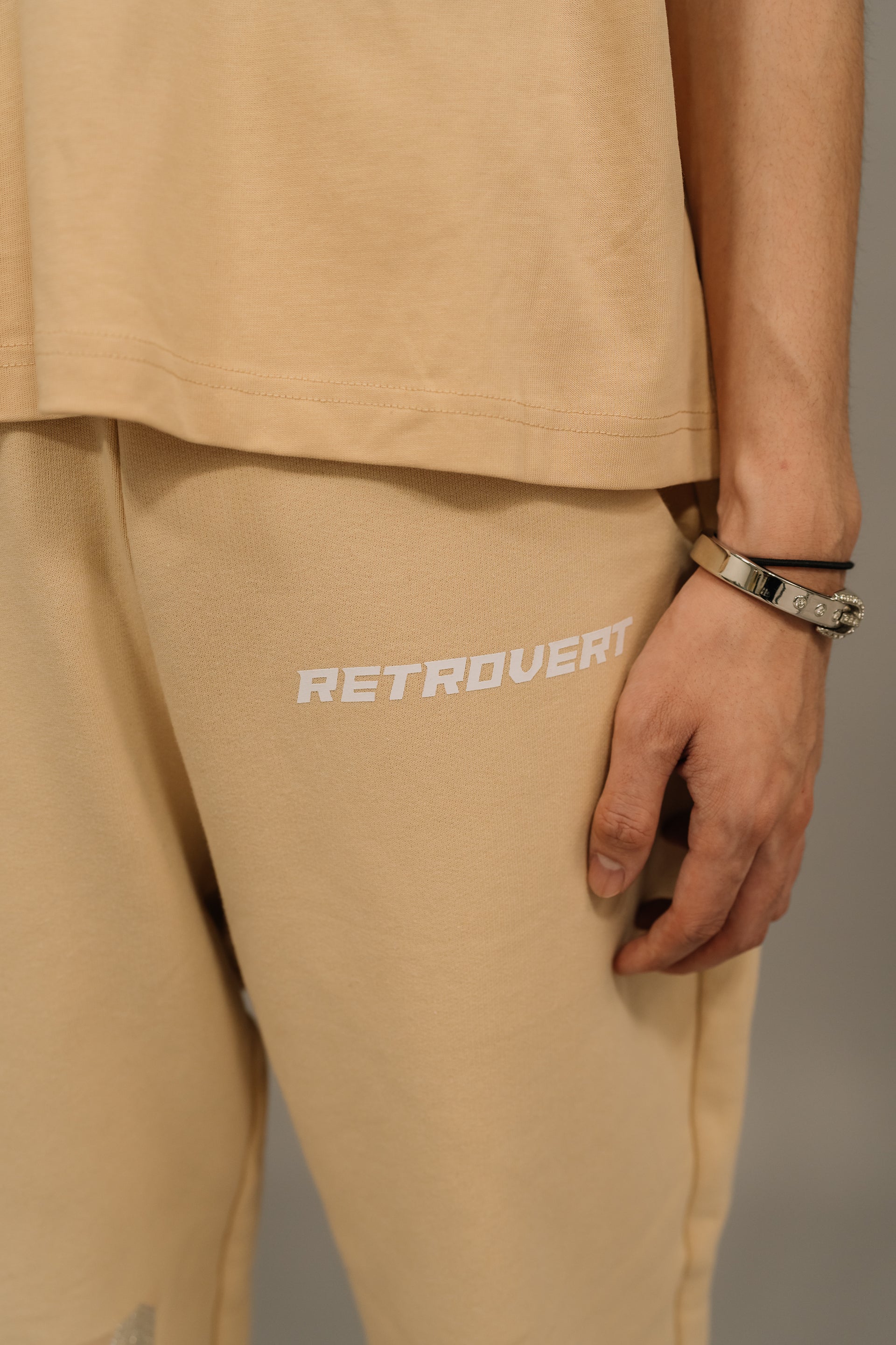 Rhinestone Rebirth Pants - Sail