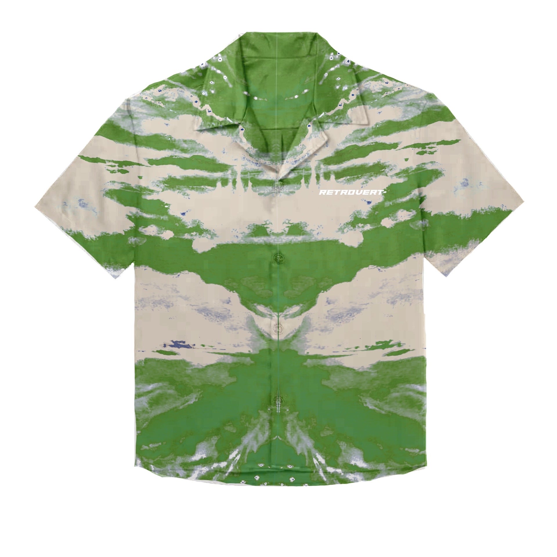 Dreamscape Button Up - green