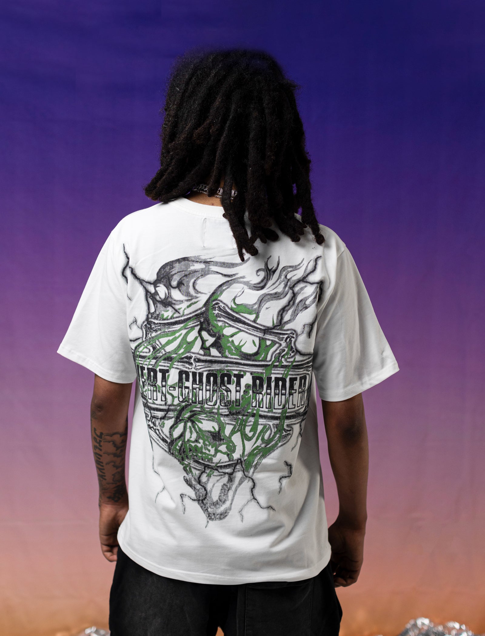 GREEN SKULL SHIRT