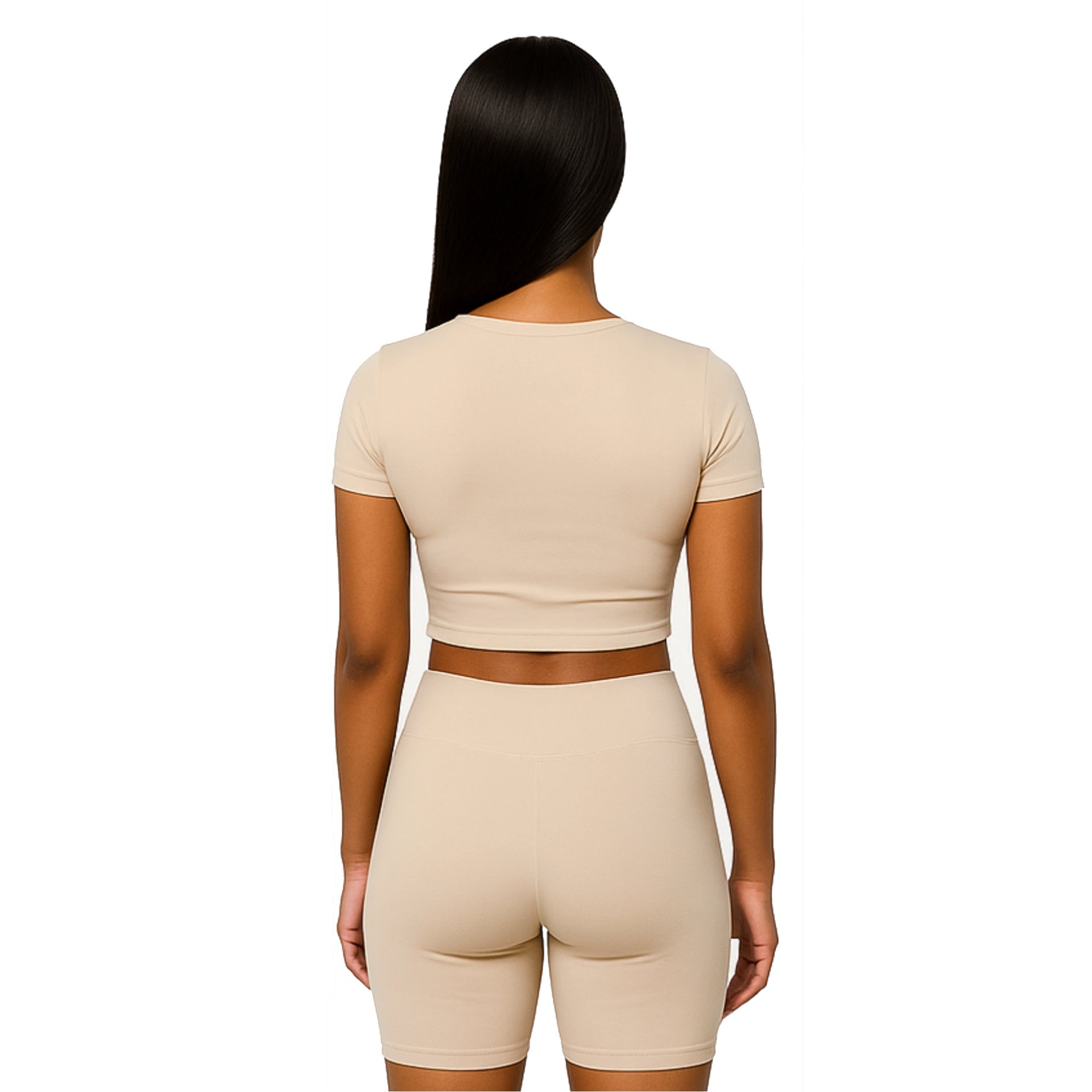 HEART BIKER TOP NUDE