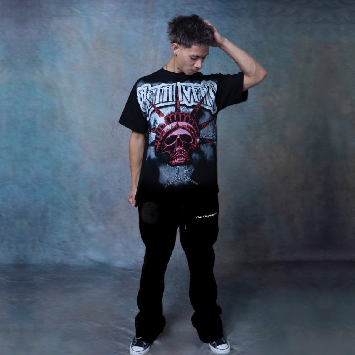 LIBERTY T-SHIRT RED - RETROVERT
