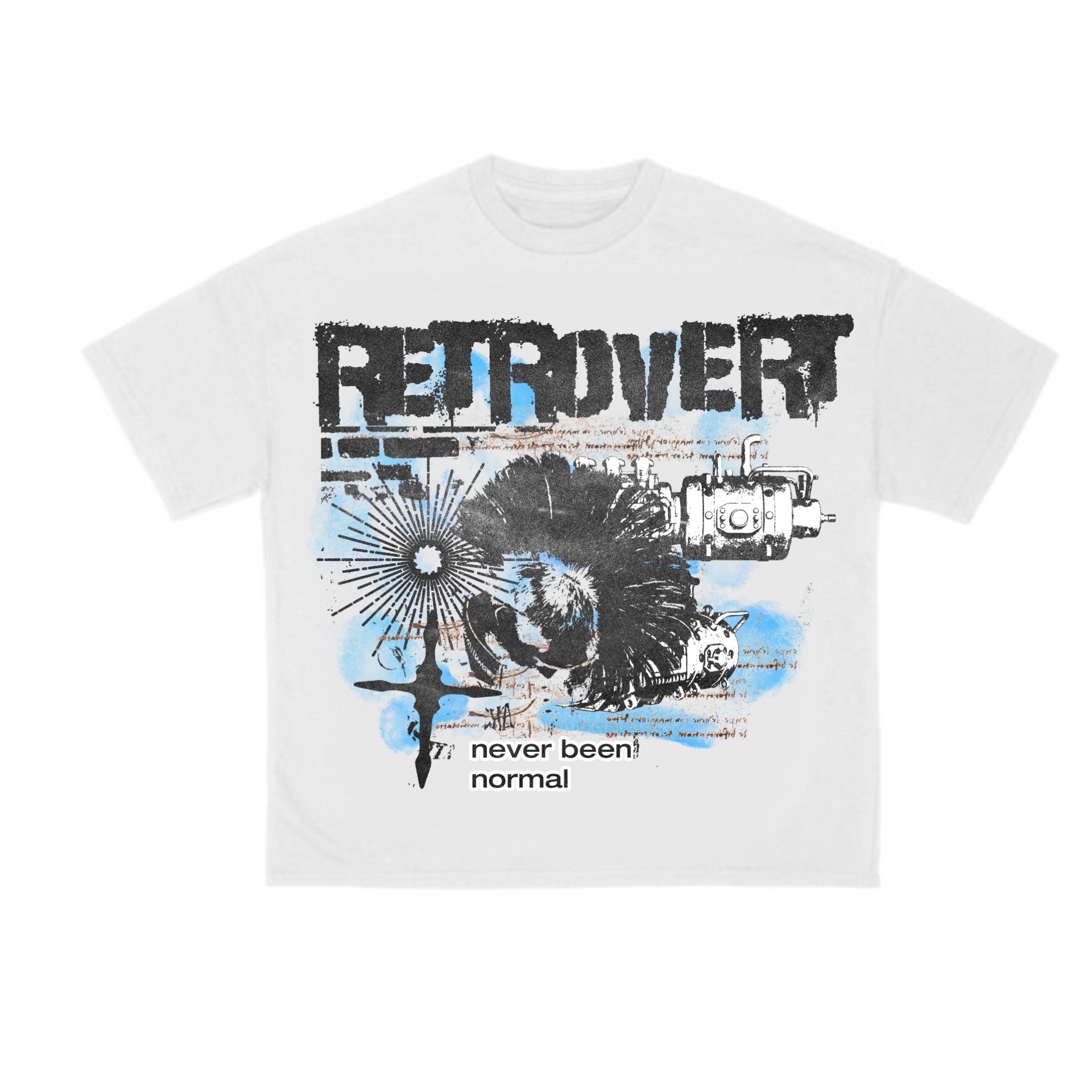 White Punk Tee