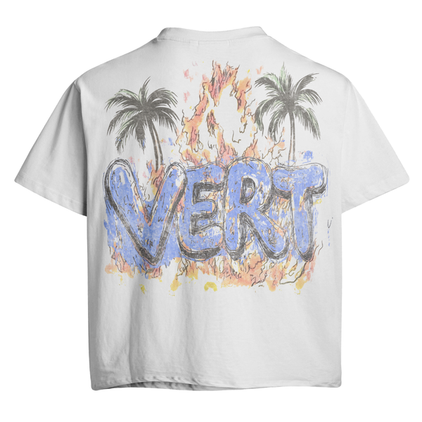HOLLYWOOD T-SHIRT BLUE - RETROVERT