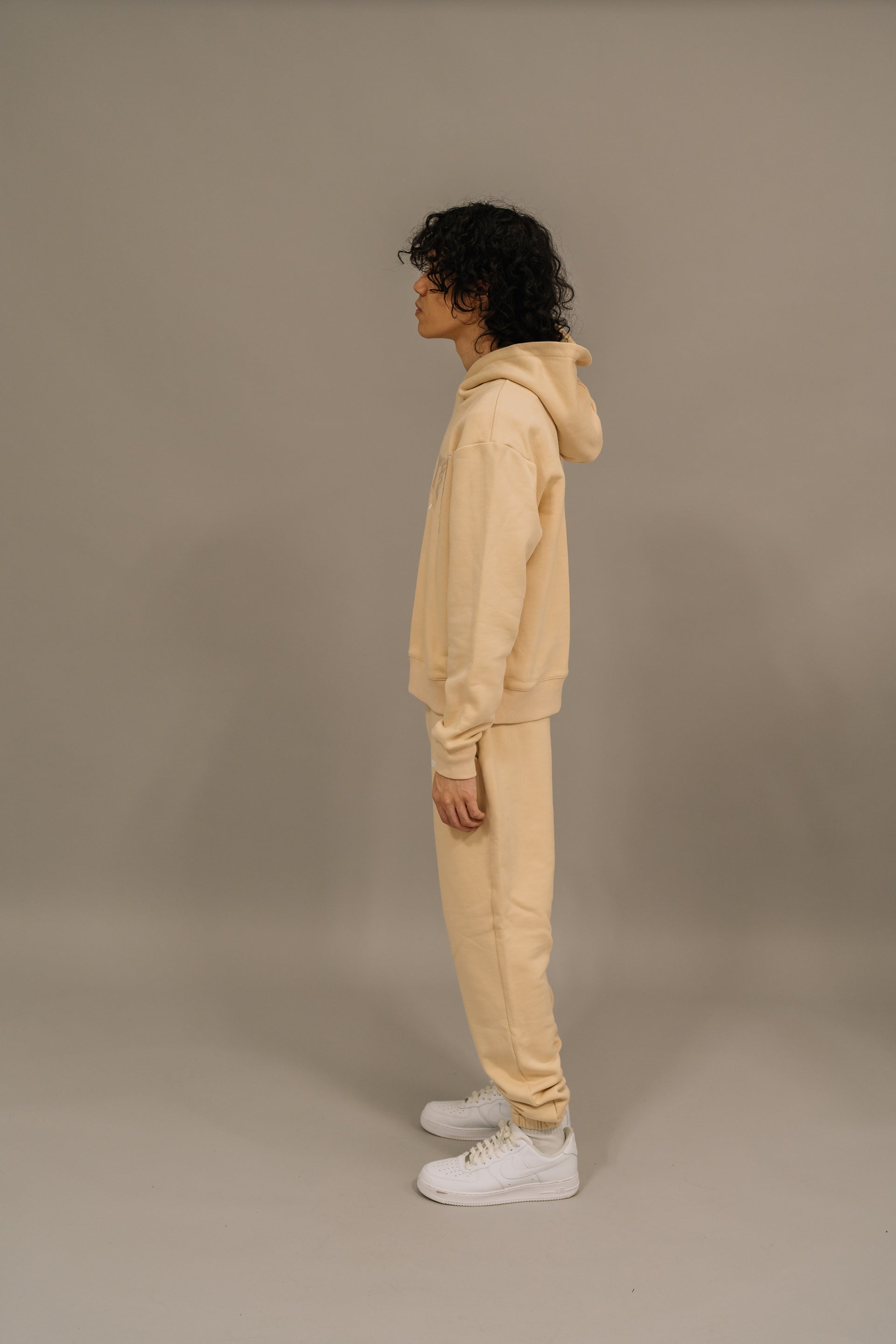 Rhinestone Rebirth Hoodie - Sail