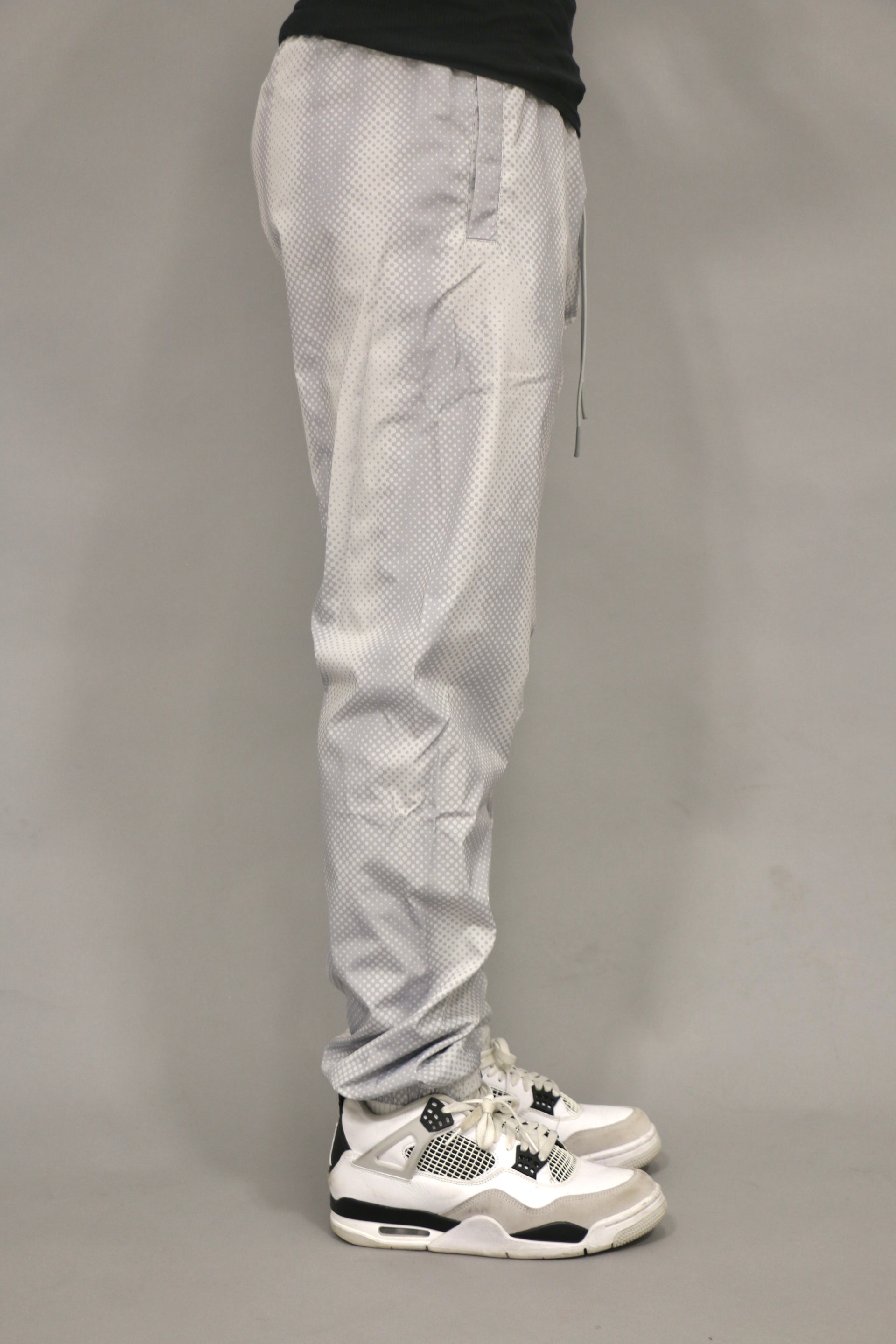 Nylon track pants - GREY