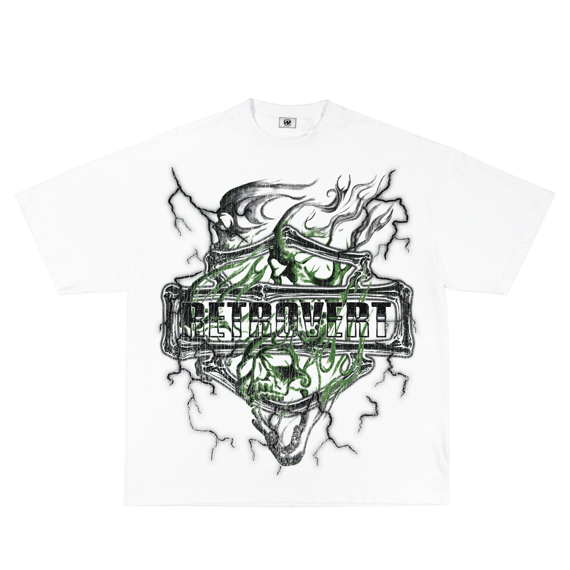 GREEN SKULL SHIRT