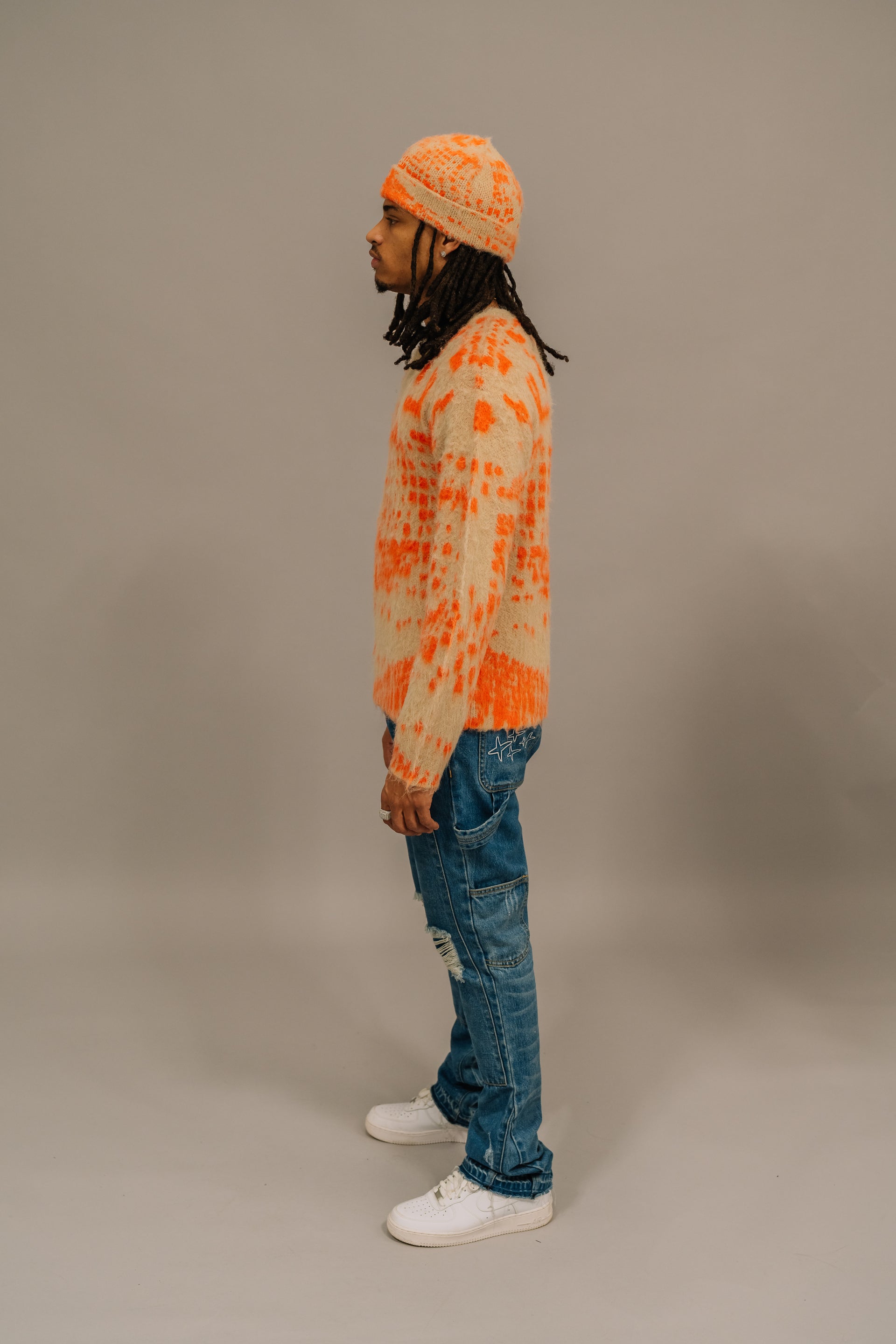 Rebirth Mohair Sweater - CREAM