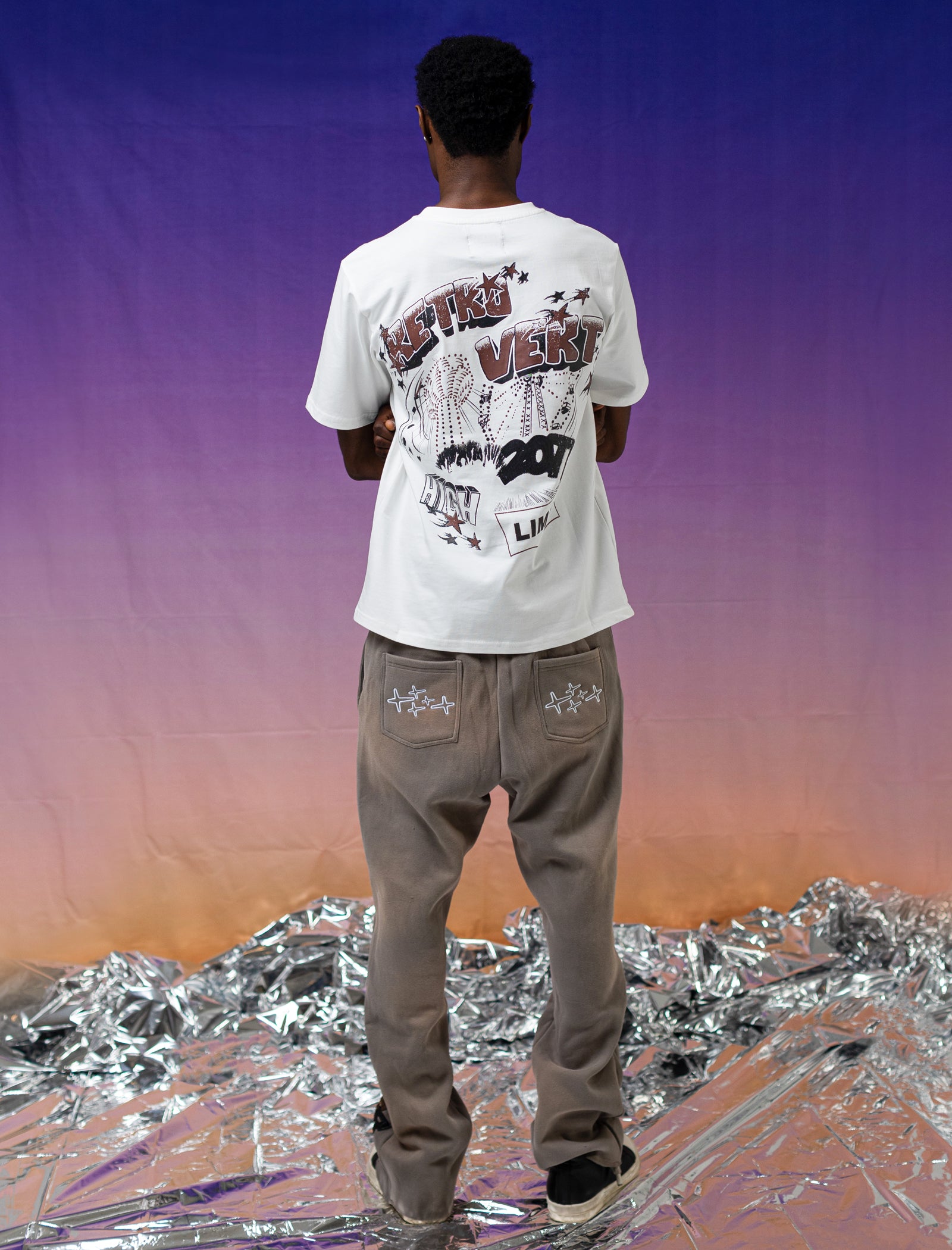 BROWN FESTIVAL SHIRT