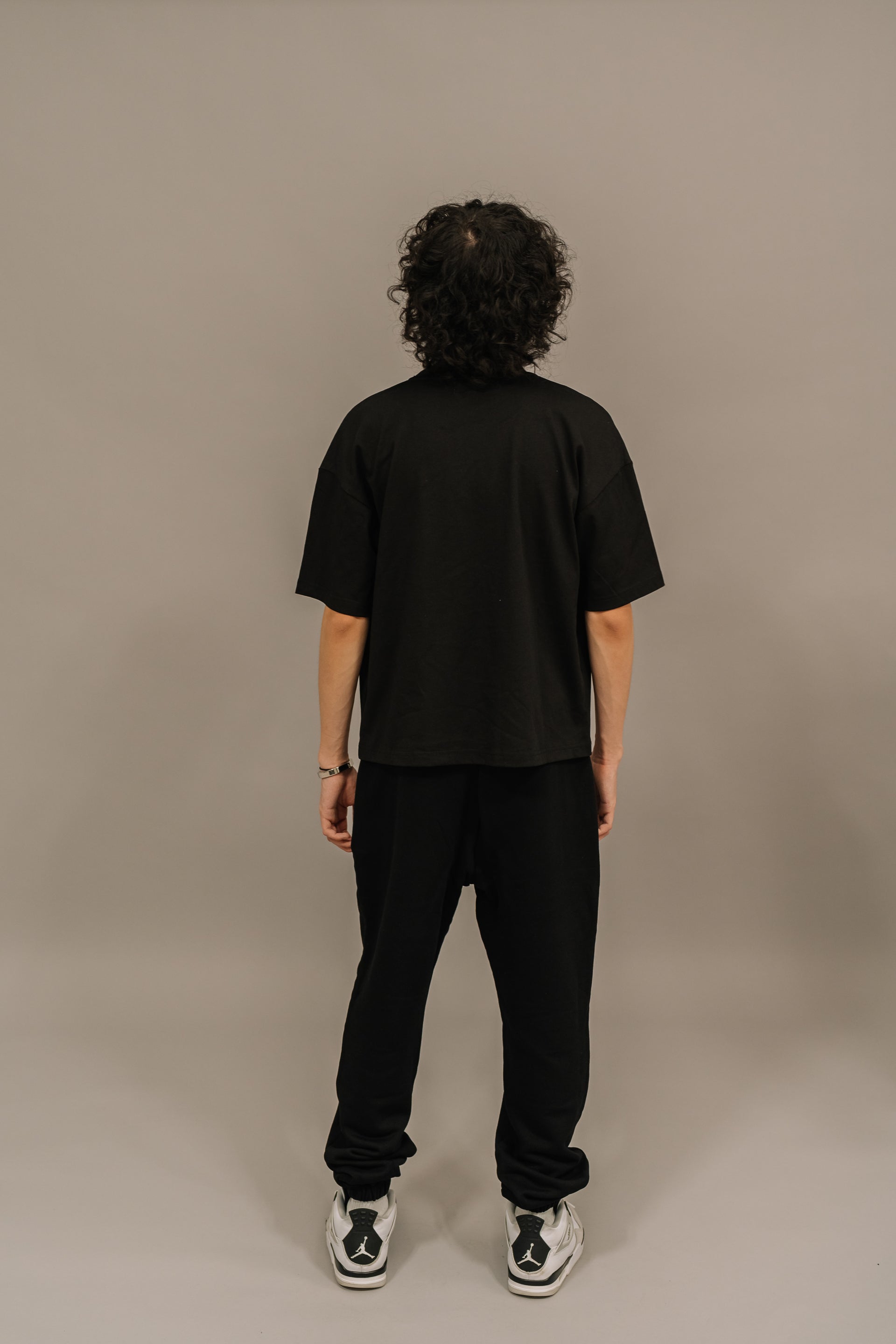 Rhinestone Rebirth T-shirt - Black