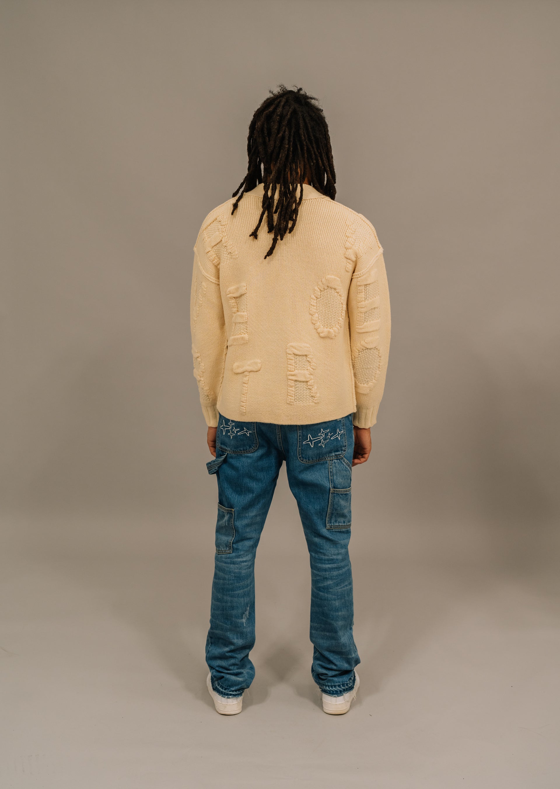 Rebirth Cardigan- CREAM