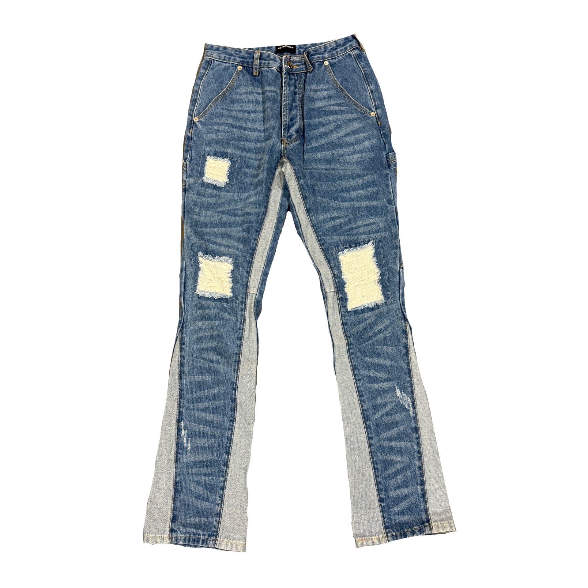 Rebirth Ripped Blue Denim