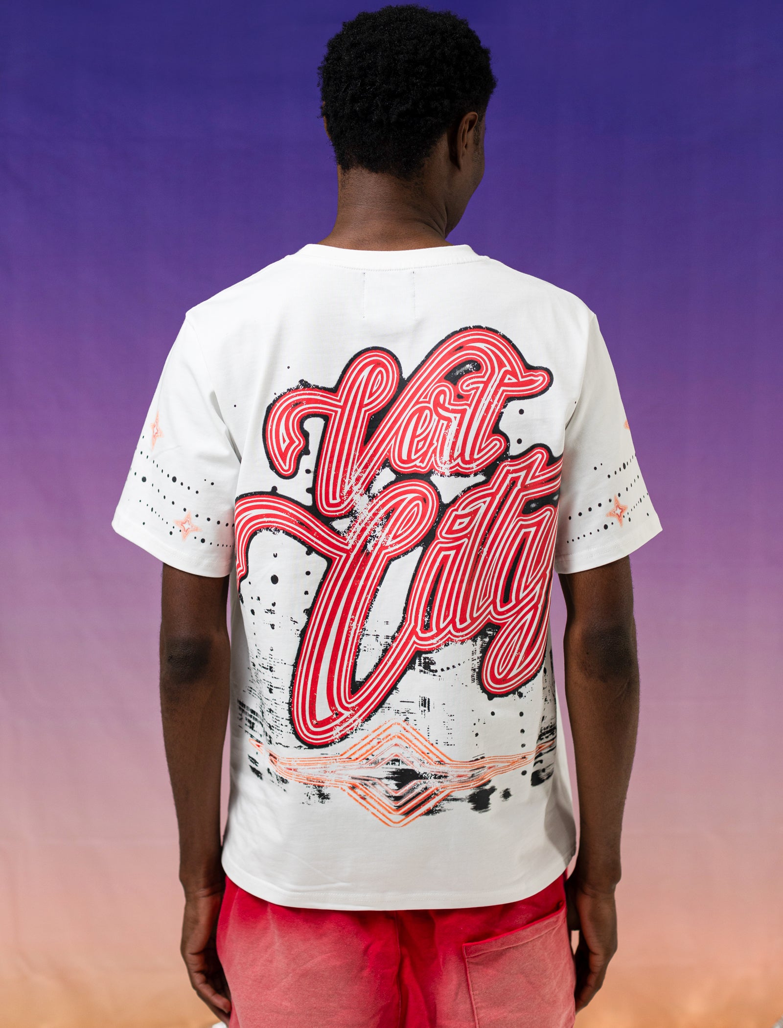 WHITE VERT CITY SHIRT