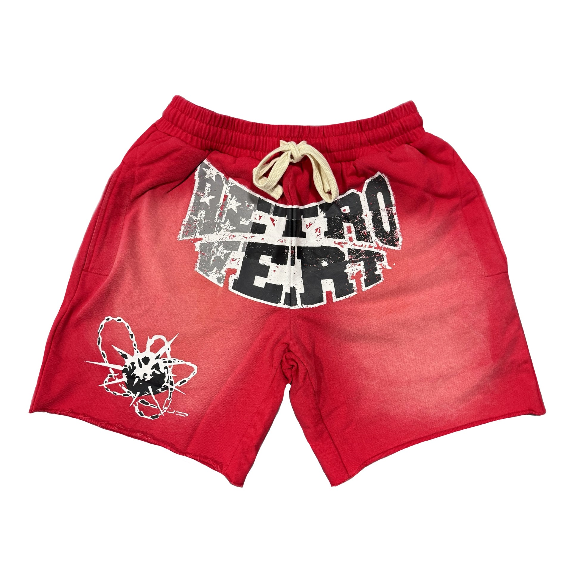 Chain Shorts - Red
