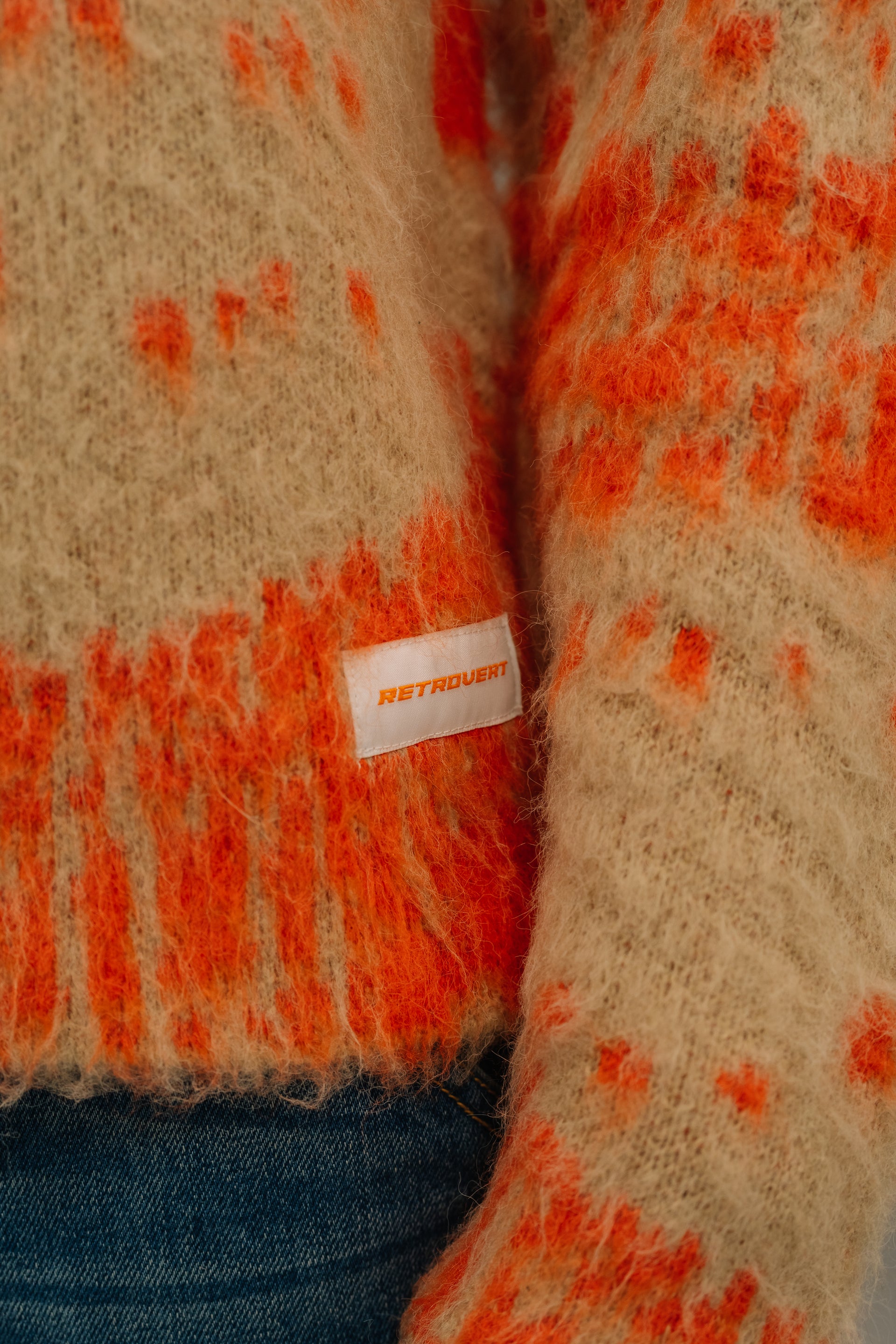 Rebirth Mohair Sweater - CREAM