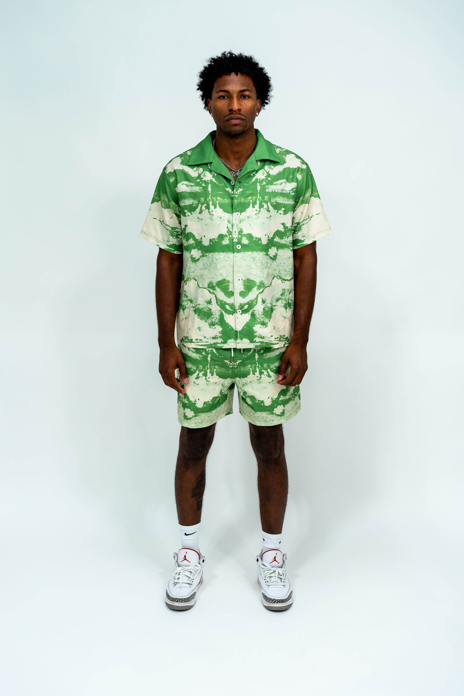 Dreamscape Shorts - Green