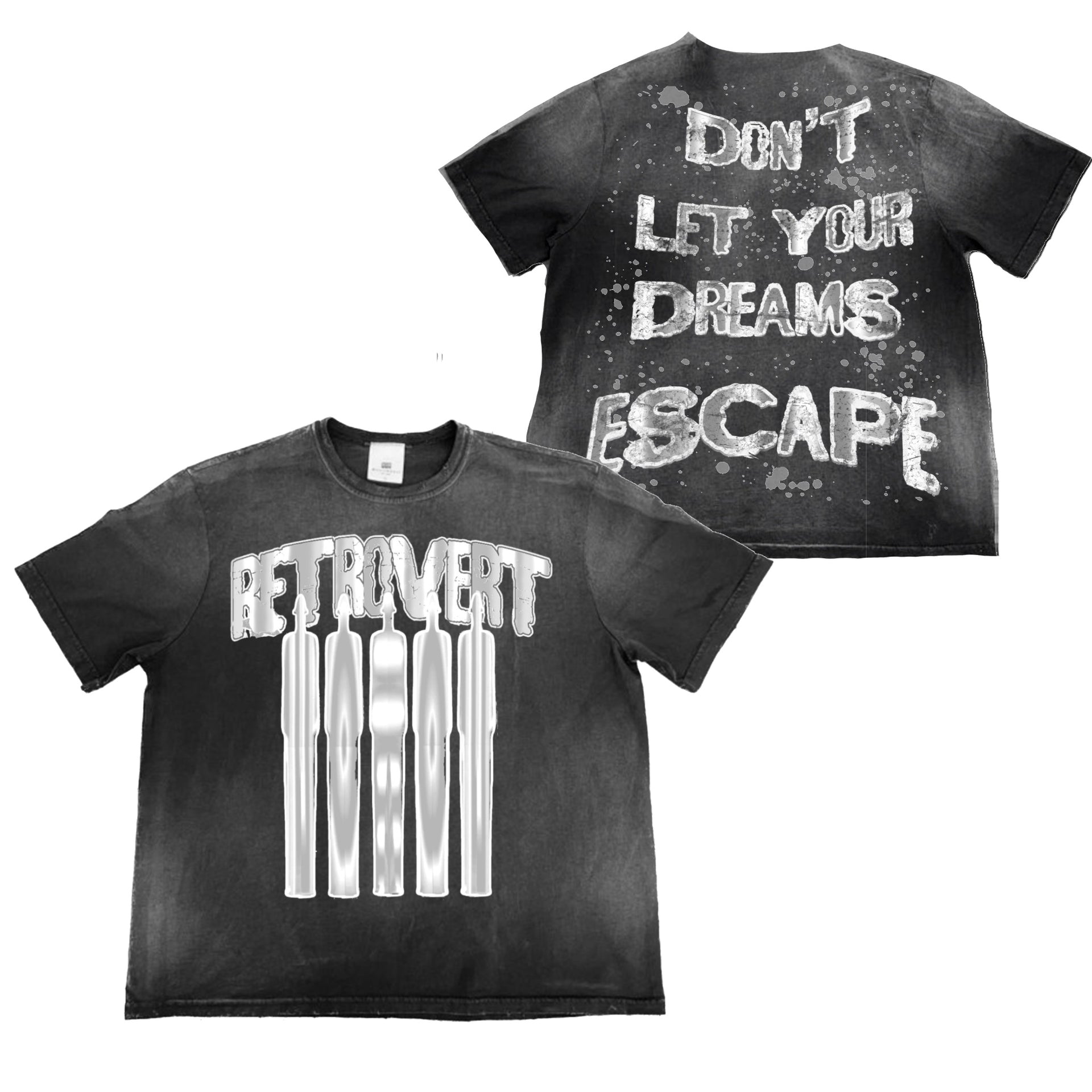 Mirror T-shirt - BLACK