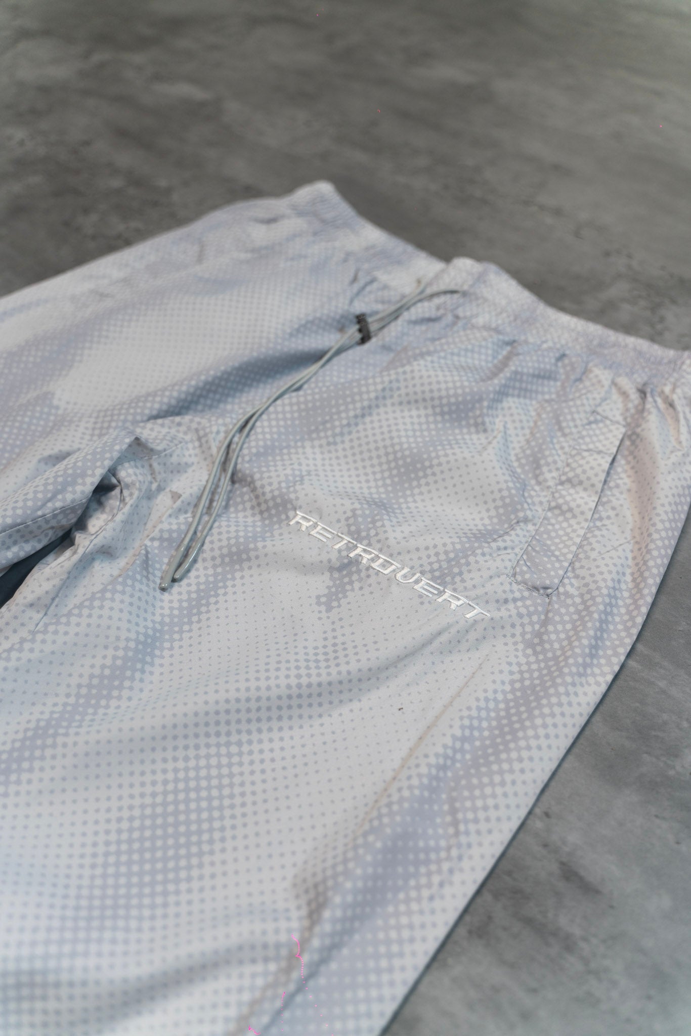 Nylon track pants - GREY