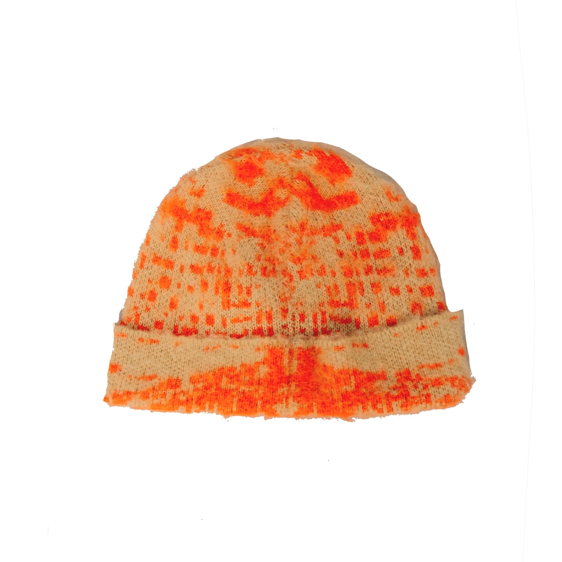 Rebirth Mohair Beanie - Orange