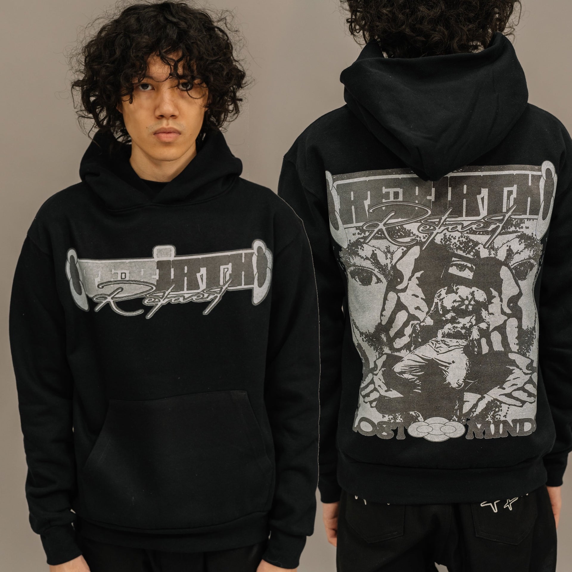 Rebirth Hoodie - Black