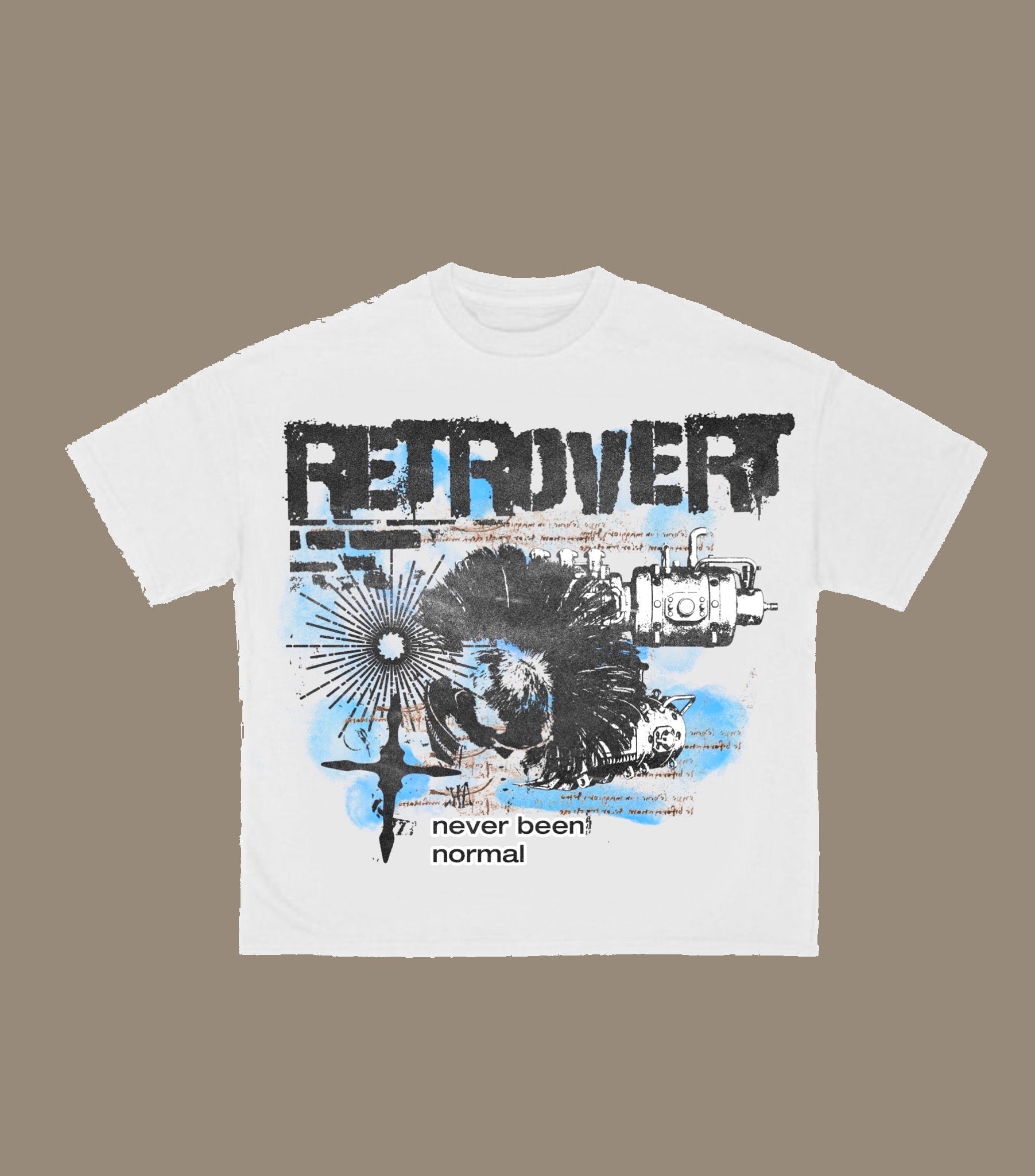 White Punk Tee