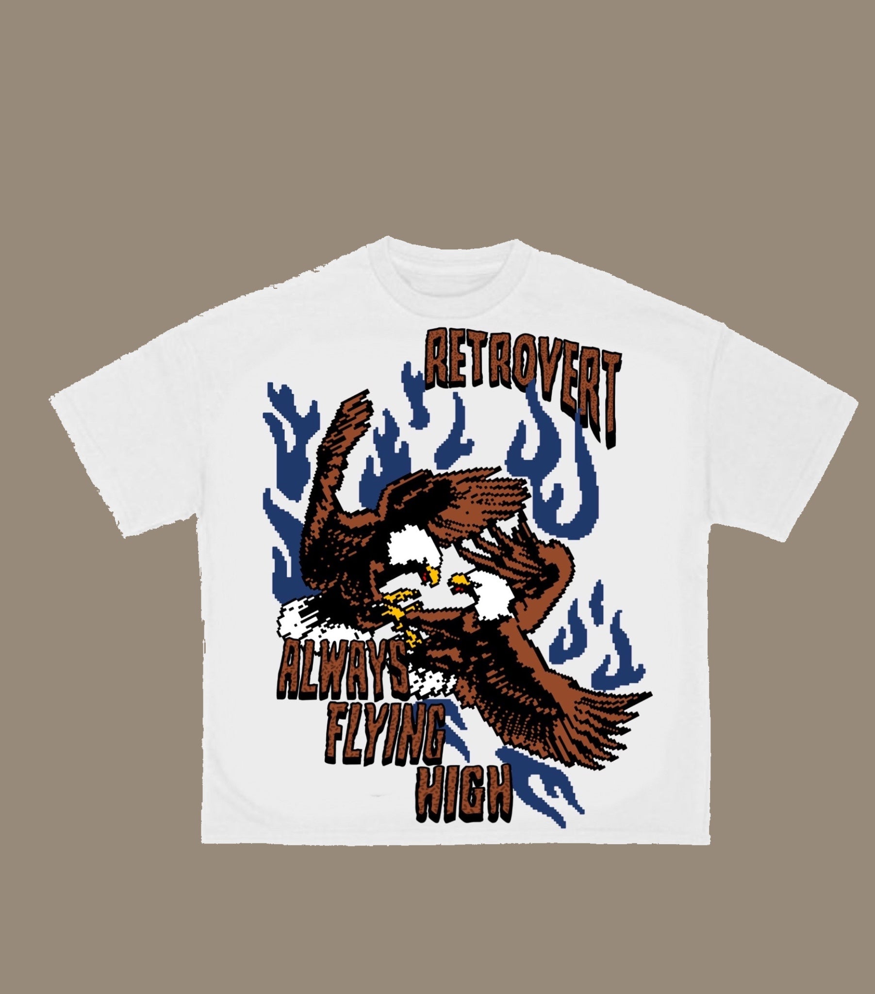Navy Bird tee