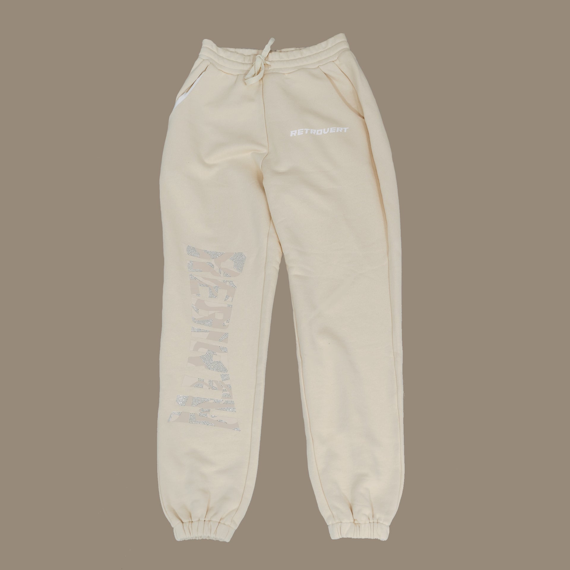 Rhinestone Rebirth Pants - Sail