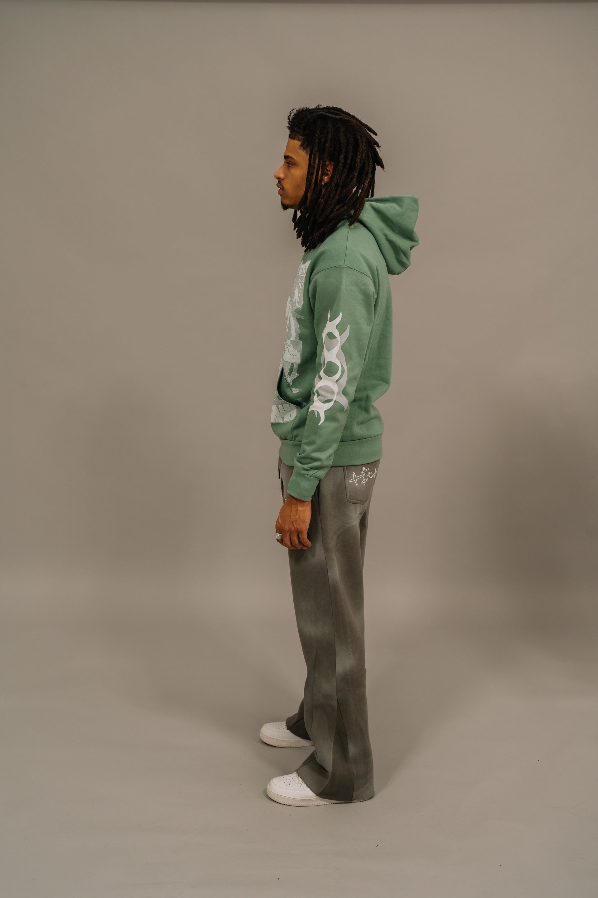 Darkness Rebirth Hoodie - Sea Green