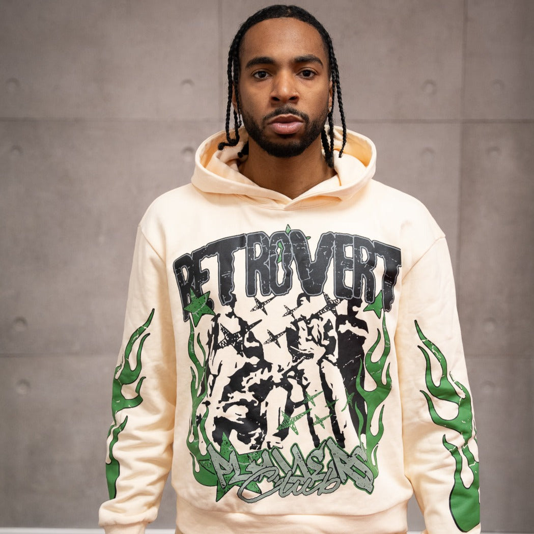 LIGHTWEIGHT FLAME PULLOVER SAIL/GREEN