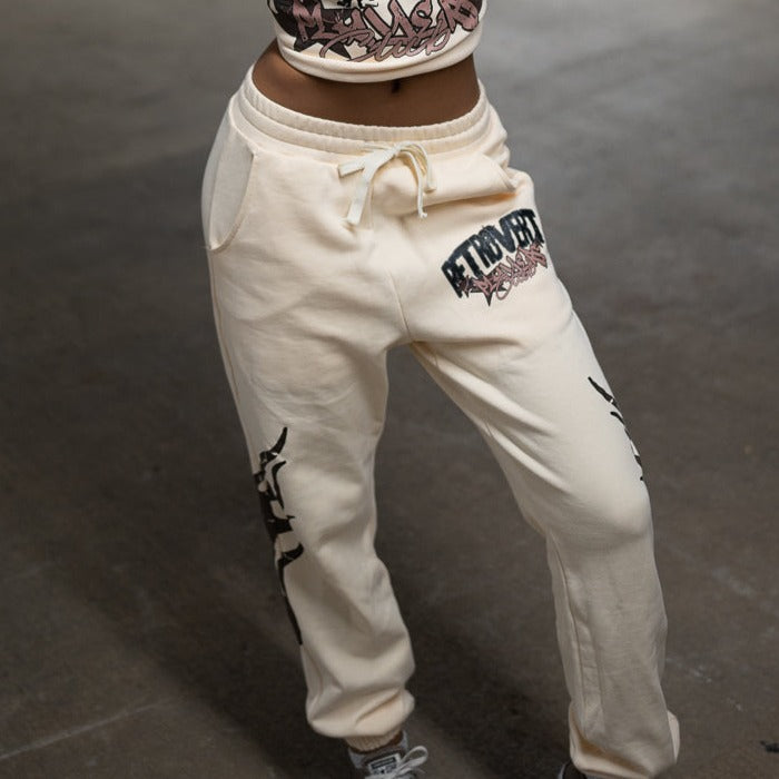 LIGHTWEIGHT FLAME PANTS SAIL/BROWN