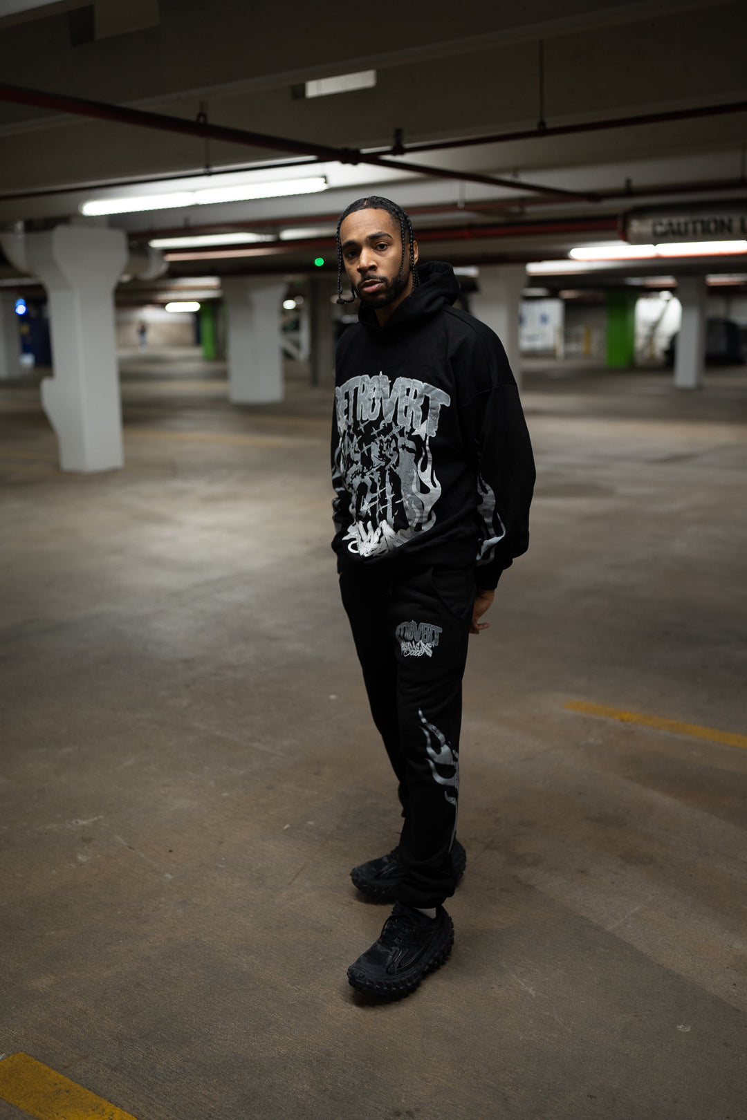 LIGHTWEIGHT FLAME PANTS BLACK