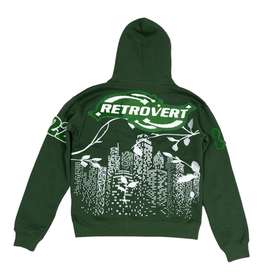 CITY OF DREAMS HOODIE GREEN