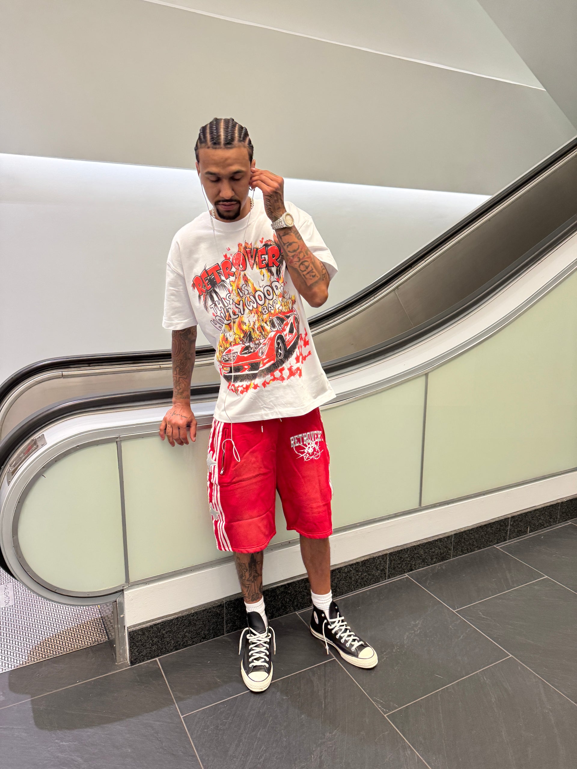 HOLLYWOOD T-SHIRT RED