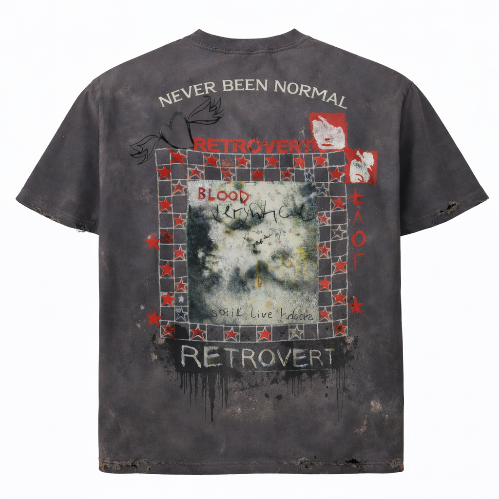 Grid tee - Grey
