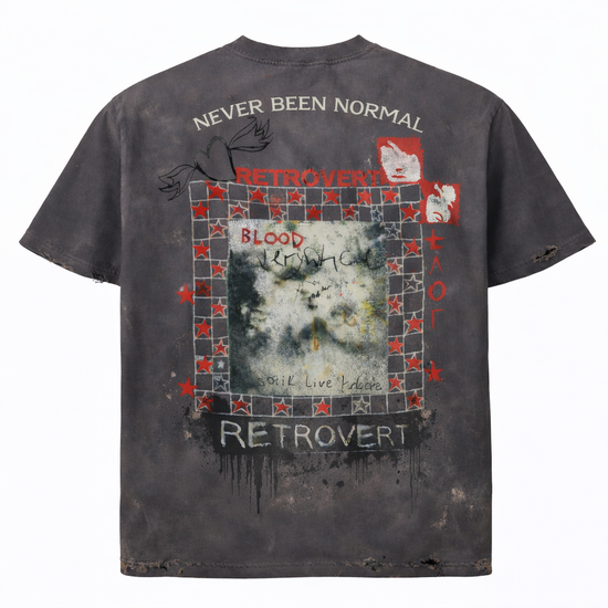 Grid tee - Grey