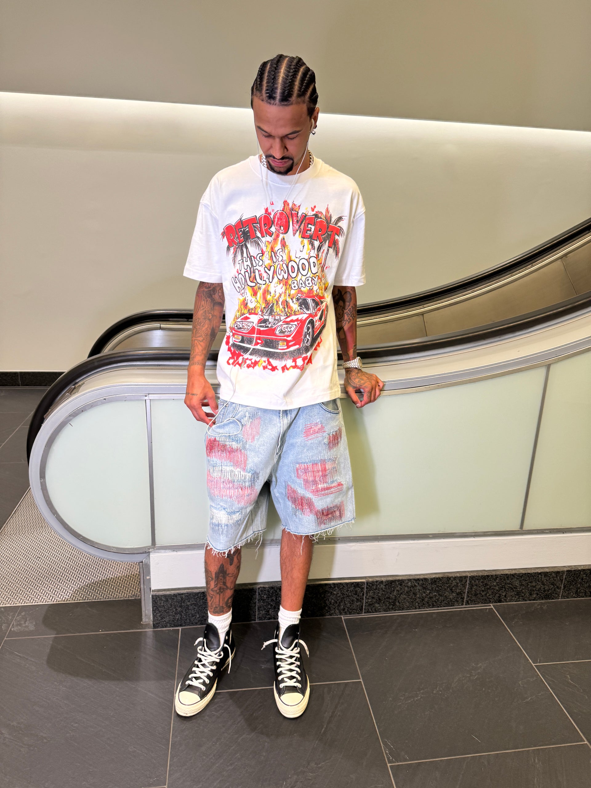 HOLLYWOOD T-SHIRT RED