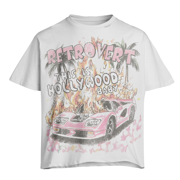 HOLLYWOOD T-SHIRT PINK