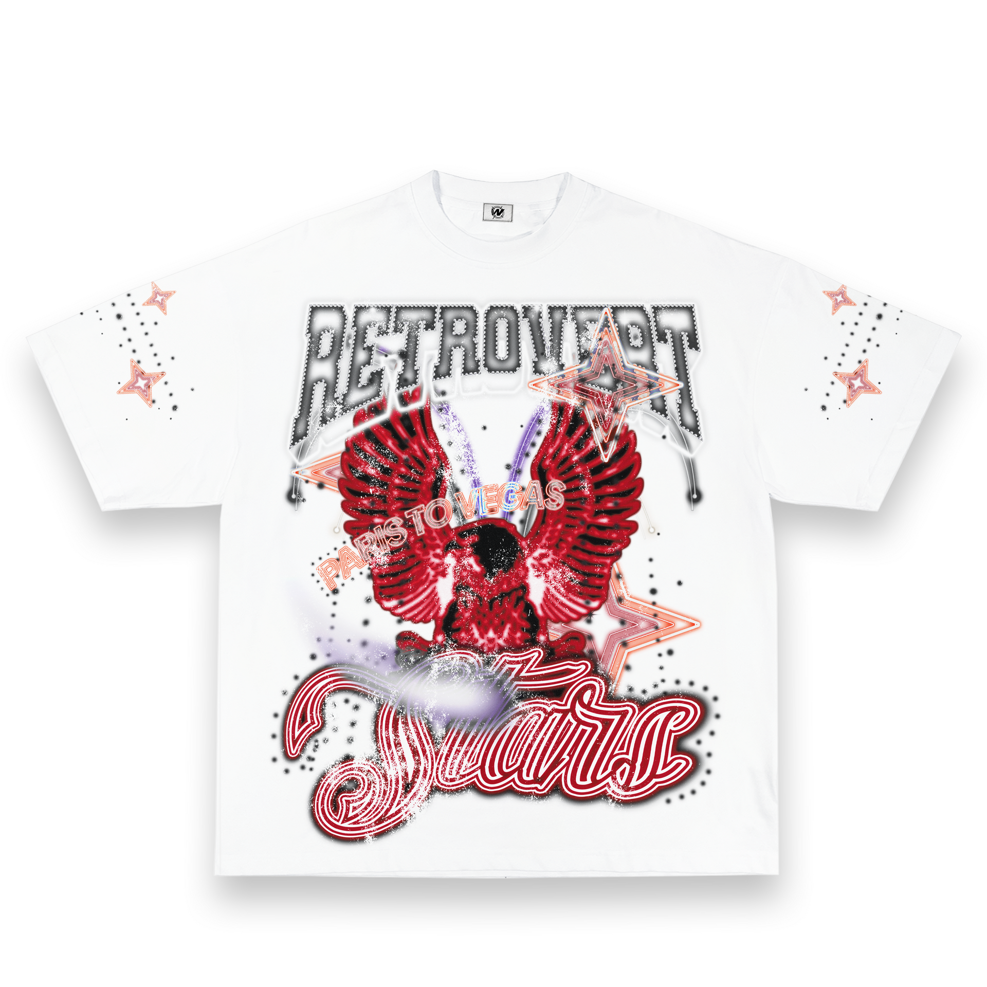 WHITE VERT CITY SHIRT