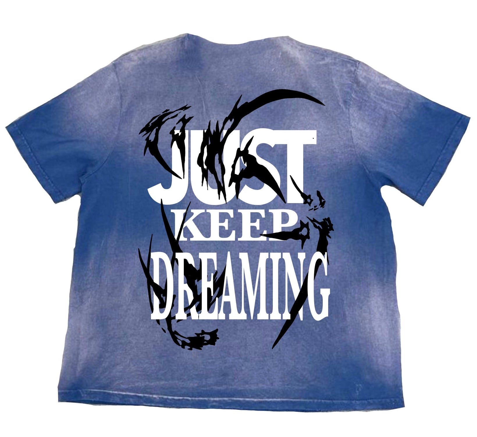 Just Keep Dreaming T-shirt - BLUE