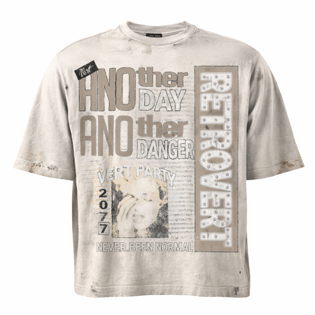 Another Day tee - White