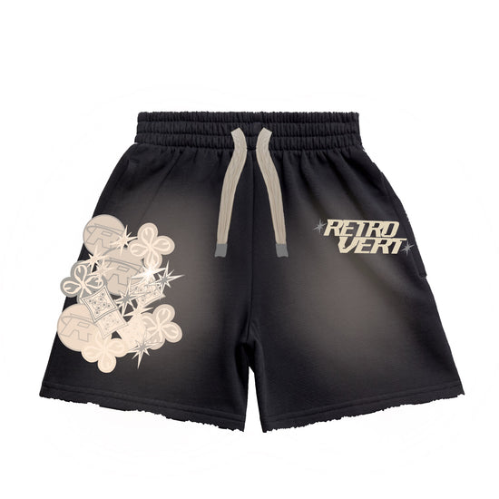 Cluster Patch Shorts Black