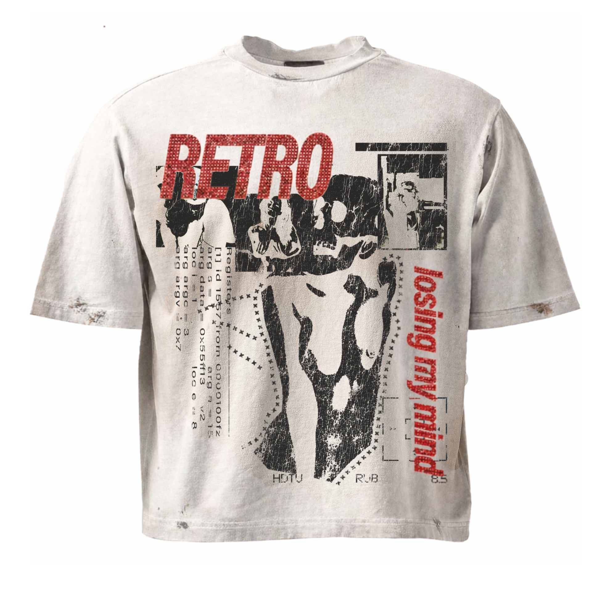 Bone Crusher tee - White